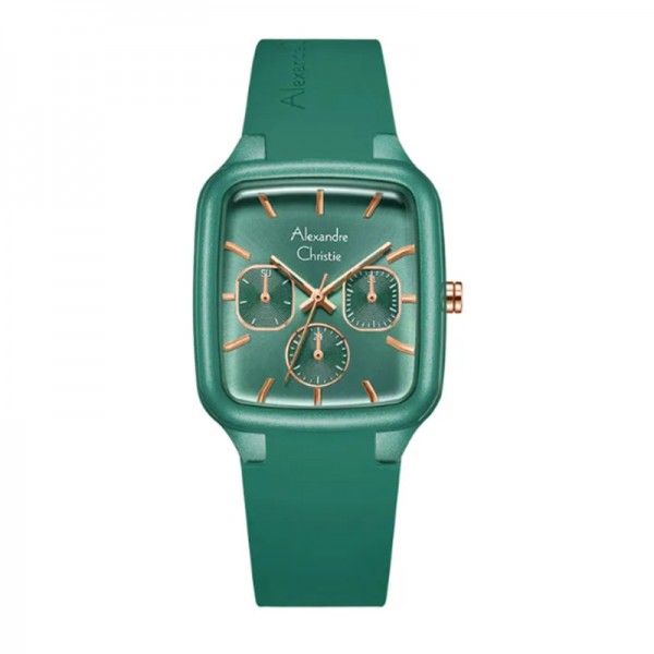 Alexandre Christie AC 2A08 Dark Green Multifunction BFRRGDN Alexandre Christie AC 2A08 Dark Green Multifunction BFRRGDN